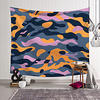 Wall Tapestry Art Decor Blanket Curtain Hanging Home Bedroom Living Room Decoration Polyester Classic Ripple Pattern