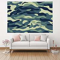 Wall Tapestry Art Decor Blanket Curtain Hanging Home Bedroom Living Room Decoration Polyester Classic Ripple Pattern