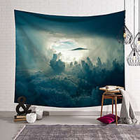 Wall Tapestry Art Decor Blanket Curtain Hanging Home Bedroom Living Room Decoration Polyester Cloud miniinthebox