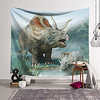 Wall Tapestry Art Decor Blanket Curtain Hanging Home Bedroom Living Room Decoration Polyester Dinosaur World