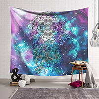 Wall Tapestry Art Decor Blanket Curtain Hanging Home Bedroom Living Room Decoration Polyester Dream Catcher Pattern