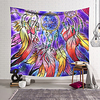 Wall Tapestry Art Decor Blanket Curtain Hanging Home Bedroom Living Room Decoration Polyester Dream Catcher Pattern