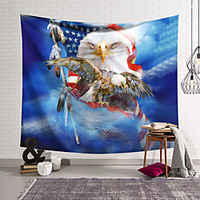 Wall Tapestry Art Decor Blanket Curtain Hanging Home Bedroom Living Room Decoration Polyester Eagle miniinthebox