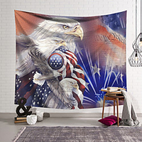 Wall Tapestry Art Decor Blanket Curtain Hanging Home Bedroom Living Room Decoration Polyester Eagle miniinthebox