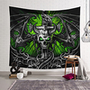 Wall Tapestry Art Decor Blanket Curtain Hanging Home Bedroom Living Room Decoration Polyester Fiber Skeleton Sword Dragon Lanting Design