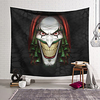 Wall Tapestry Art Decor Blanket Curtain Hanging Home Bedroom Living Room Decoration Polyester Fiber Still Life Weird Color Weird Green Curly Hair