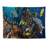 Wall Tapestry Art Decor Blanket Curtain Hanging Home Bedroom Living Room Decoration Polyester Fish miniinthebox