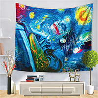Wall Tapestry Art Decor Blanket Curtain Hanging Home Bedroom Living Room Decoration Polyester Landscape miniinthebox