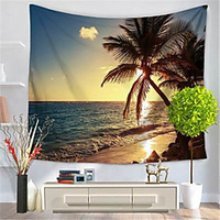 Wall Tapestry Art Decor Blanket Curtain Hanging Home Bedroom Living Room Decoration Polyester Landscape miniinthebox