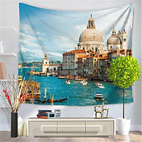 Wall Tapestry Art Decor Blanket Curtain Hanging Home Bedroom Living Room Decoration Polyester Landscape miniinthebox