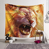 Wall Tapestry Art Decor Blanket Curtain Hanging Home Bedroom Living Room Decoration Polyester Mighty Lion
