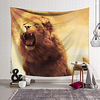 Wall Tapestry Art Decor Blanket Curtain Hanging Home Bedroom Living Room Decoration Polyester Mighty Lion
