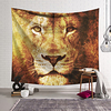 Wall Tapestry Art Decor Blanket Curtain Hanging Home Bedroom Living Room Decoration Polyester Mighty Lion