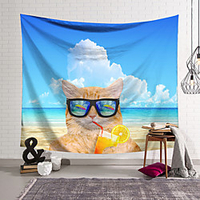 Wall Tapestry Art Decor Blanket Curtain Hanging Home Bedroom Living Room Decoration Polyester miniinthebox