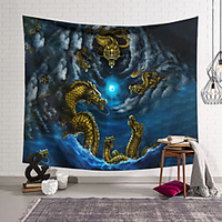 Wall Tapestry Art Decor Blanket Curtain Hanging Home Bedroom Living Room Decoration Polyester miniinthebox