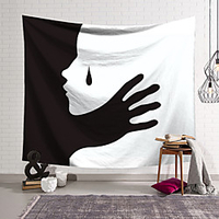 Wall Tapestry Art Decor Blanket Curtain Hanging Home Bedroom Living Room Decoration Polyester miniinthebox