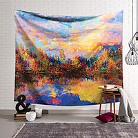Wall Tapestry Art Decor Blanket Curtain Hanging Home Bedroom Living Room Decoration Polyester miniinthebox