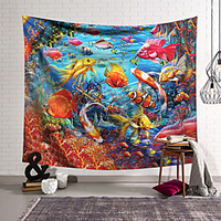 Wall Tapestry Art Decor Blanket Curtain Hanging Home Bedroom Living Room Decoration Polyester miniinthebox