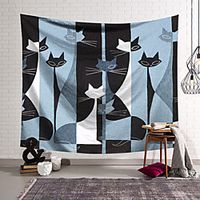 Wall Tapestry Art Decor Blanket Curtain Hanging Home Bedroom Living Room Decoration Polyester miniinthebox