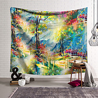 Wall Tapestry Art Decor Blanket Curtain Hanging Home Bedroom Living Room Decoration Polyester miniinthebox