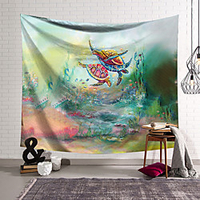 Wall Tapestry Art Decor Blanket Curtain Hanging Home Bedroom Living Room Decoration Polyester miniinthebox