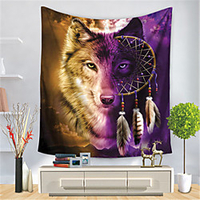 Wall Tapestry Art Decor Blanket Curtain Hanging Home Bedroom Living Room Decoration Polyester miniinthebox