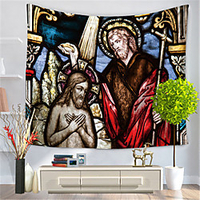 Wall Tapestry Art Decor Blanket Curtain Hanging Home Bedroom Living Room Decoration Polyester miniinthebox