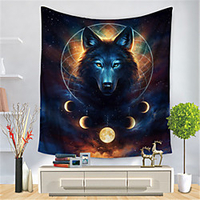 Wall Tapestry Art Decor Blanket Curtain Hanging Home Bedroom Living Room Decoration Polyester miniinthebox