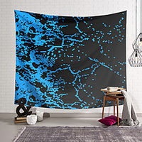 Wall Tapestry Art Decor Blanket Curtain Hanging Home Bedroom Living Room Decoration Polyester Modern Wave miniinthebox