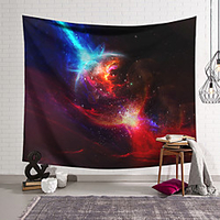 Wall Tapestry Art Decor Blanket Curtain Hanging Home Bedroom Living Room Decoration Polyester Planet Starry Sky miniinthebox