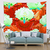 Wall Tapestry Art Decor Blanket Curtain Hanging Home Bedroom Living Room Decoration Polyester Plant Flower Floral Blooming