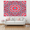Wall Tapestry Art Decor Blanket Curtain Hanging Home Bedroom Living Room Decoration Polyester Plant Flower Floral Blooming Kaleidoscope Style