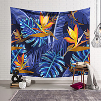 Wall Tapestry Art Decor Blanket Curtain Hanging Home Bedroom Living Room Decoration Polyester Plant miniinthebox