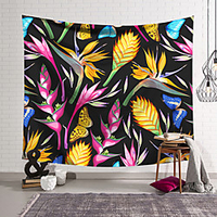Wall Tapestry Art Decor Blanket Curtain Hanging Home Bedroom Living Room Decoration Polyester Plant miniinthebox