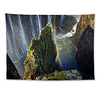 Wall Tapestry Art Decor Blanket Curtain Hanging Home Bedroom Living Room Decoration Polyester Steep Mountains miniinthebox