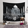 Wall Tapestry Art Decor Blanket Curtain Hanging Home Bedroom Living Room Decoration Polyester Taj Mahal