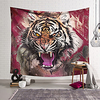 Wall Tapestry Art Decor Blanket Curtain Hanging Home Bedroom Living Room Decoration Polyester Tiger miniinthebox