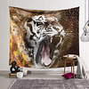 Wall Tapestry Art Decor Blanket Curtain Hanging Home Bedroom Living Room Decoration Polyester Tiger miniinthebox