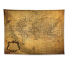 Wall Tapestry Art Decor Blanket Curtain Hanging Home Bedroom Living Room Decoration Polyester World Map miniinthebox