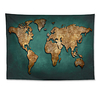 Wall Tapestry Art Decor Blanket Curtain Hanging Home Bedroom Living Room Decoration Polyester World Map miniinthebox