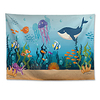 Wall Tapestry Art Decor Blanket Curtain Hanging Home Bedroom Living Room Decoration PolyesterThe Underwater World miniinthebox