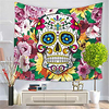 Wall Tapestry Art Decor Blanket Curtain Hanging Home Bedroom Living Room Decoration Skull miniinthebox