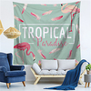 Wall Tapestry Art Decor Blanket Curtain Hanging Home Bedroom Living Room Decoration Tropical miniinthebox