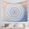 Wall Tapestry Art Decor Blanket Curtain Hanging Home Bedroom Living Room Dorm Decoration Polyester Print Mandala Indian miniinthebox