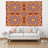 Wall Tapestry Art Decor Blanket Curtain Picnic Table Cloth Hanging Home Bedroom Living Room Decoration Polyester Geometric Yellow Red Printed