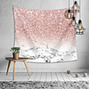 Wall Tapestry Art Decor Blanket Curtain Picnic Table Cloth Hanging Home Bedroom Living Room Dormitory Decoration Polyester Fiber Pink