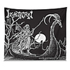 Wall Tapestry Art Decor Blanket Curtain Picnic Tablecloth Hanging Home Bedroom Living Polyester Cartoon Skull Boat Views
