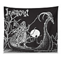 Wall Tapestry Art Decor Blanket Curtain Picnic Tablecloth Hanging Home Bedroom Living Polyester Cartoon Skull Boat Views
