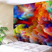 Wall Tapestry Art Decor Blanket Curtain Picnic Tablecloth Hanging Home Bedroom Living Room Dorm Decoration Abstract Coloful Pattern miniinthebox