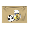 Wall Tapestry Art Decor Blanket Curtain Picnic Tablecloth Hanging Home Bedroom Living Room Dorm Decoration Beer Football miniinthebox